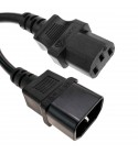 Cable de alimentación eléctrico IEC-60320 C13 a C14 de 1m